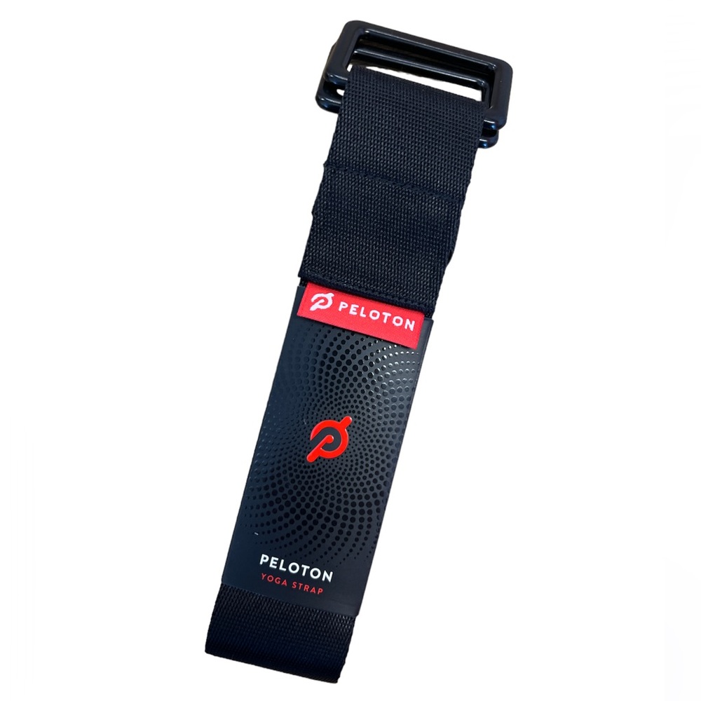 NWT Peloton Yoga Strap, Black, Nylon Polyester & Zinc Alloy, 10’ x 1.5” - Align